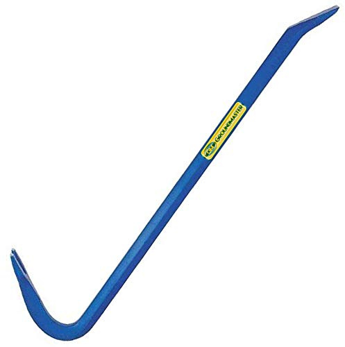 GroundMaster 24 Steel Wrecking Crow Bar - Crate Opening Nail Screw Remover