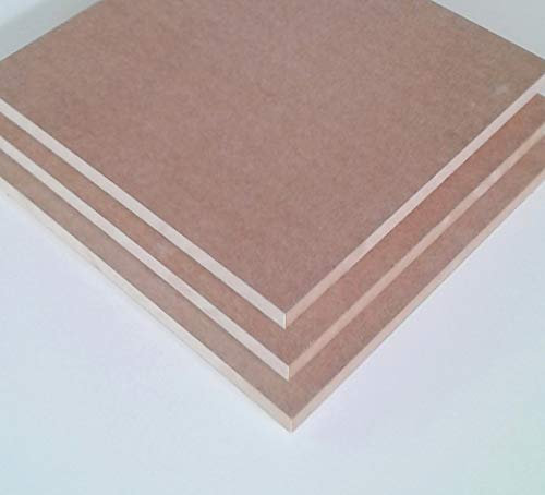 Eine 16mm starke MDF Platte. Holzplatte, Einlegeboden. Sondermaße auf Wunsch. (55x60cm)
