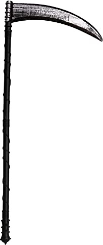 Halloween Grim Reaper's Scythe Costume Weapon Plastic Scythe Prop Accessories