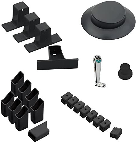 paramondo Ersatzteil-Set für paragrandi Sonnenschirme Gartenschirme, 23-teilig, mit Ersatzkurbel, Anthrazit