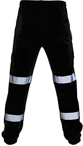 CCOOfhhc Warnschutz Regenhose Gelb Warnhose Reflektierende Funktionshose Hose Arbeitshose Warnschutz Regen-Latzhose Warnregenhose orange Neon gelb Arbeitshose Sicherheitshose Reflektionsstreifen