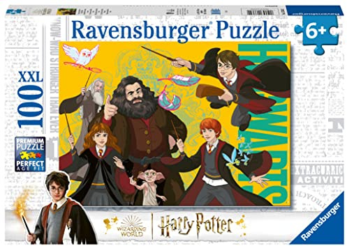 Ravensburger Puzzle Der Junge Zauberer Harry Potter - 100 XXL Teile | 100 XXL Teile Harry Potter Puzzle, Kinderpuzzle ab 6 Jahre, Ravensburger Qualität