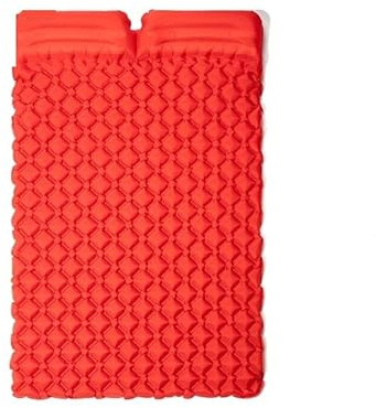GGZONE Outdoor Camping aufblasbare Isomatte Zelt Bodenmatte ultraleichte tragbare Aufbewahrung Strandmatten TPU (Farbe: OrangeDoubleModel 1) (Orangedoublestyle 2) Beautiful Scenery