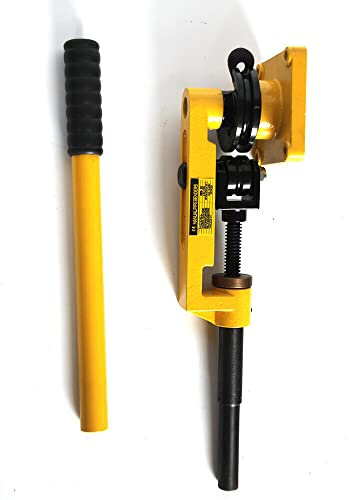 Manual Pipe Tube Bender Rohrbiegemaschine Handrohrbieger Manuelle Rohrbieger Rohrbiegemaschine Rohrbiegegerät Hand-Rohrbieger 10-25mm Gelb