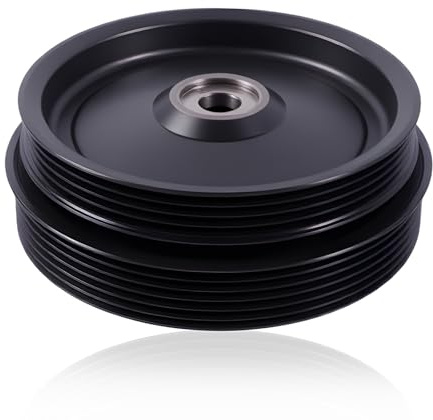 Merautop SJ Puleggia dell'albero motore, smorzatore di vibrazioni della puleggia di ricambio per Fortwo II Coupé/Convertible 451 Fortwo Cabrio 451 A1320300268 1320300268 1320300568