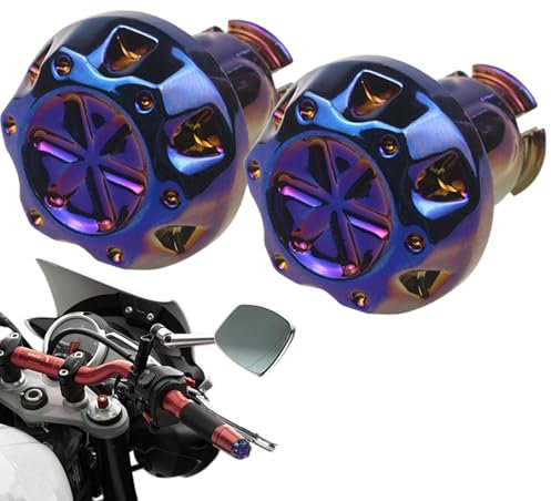 Motorrad-Lenkerstopfen, Aluminium-Lenkerschieber,Powersports-Lenkerenden aus Aluminiumlegierung | Langlebiges Lenkerende für die meisten Fahrräder, Rennräder und Mountainbikes