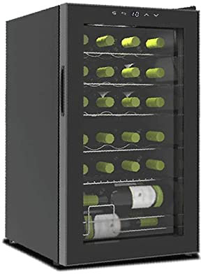 IUBGFTO 70L Compressor Wine Cooler Refrigerator | Large Freestanding Wine Cellar | 41f-64f Digital Temperature Control Wine Fridge for Red, White, Champagne or Sparkling Wine