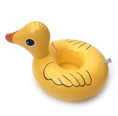 SLAHAJ Kit d'entretien Kit de Nettoyage de Piscine Porte-gobelet Flottant pour Piscine, sous-Verres gonflables, Support à Boissons, pour Bateaux en Plein air, Porte-gobelet pour Piscine(4 Fish)