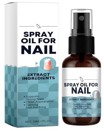 Brume antifongique - Traitement des ongles - Formule à action rapide - Anti-démangeaisons - 30 ml - Pour voyage, athlètes, pieds, démangeaisons, maison, hommes, femmes
