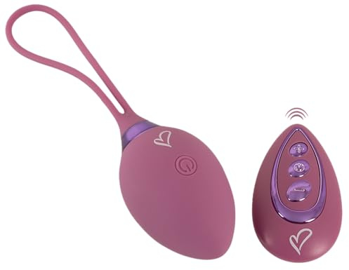 Beau Coeur Rovana - Verführerische Liebeskugel mit 10 Vibrationsmodi, inkl. Fernbedienung, in Lila
