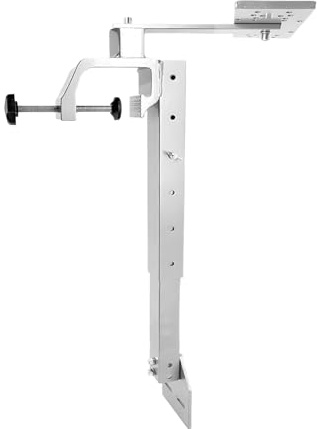 Generico Mounting Support for Depth Sounder, 360° Rotating Height Adjustable Exterior, Support for Depth Sounder – for Boat Marine Environment Water Paddle Console Deck Exterior