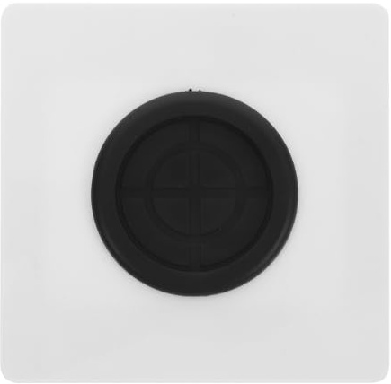 MAGICLULU Plaque Murale Cache-câble 86 Mm Blanche Trou de 35 Mm et Bague de Protection, Passe-câble pour Prises Électriques, Installation Simple, pour Maison et Bureau, Lot Vis