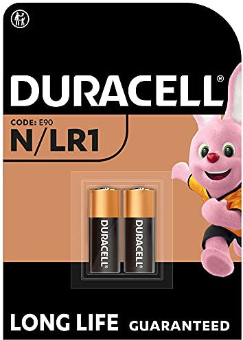 Duracell Specialty N Alkaline Batterie 1,5 V, 2er-Packung (E90/LR1) entwickelt für die Verwendung in Taschenlampen, Taschenrechnern und Fahrradlichtern