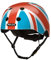 Melon Fahrradhelm »Union Jack Summer Sky« für Damen, Herren und Kinder | Leichter & sicherer urbaner Cityhelm mit Magnetverschluss, individuell anpassbar in blau, rot | Größe XXS-S (46–52cm)