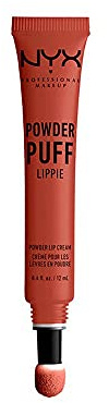 NYX PROFESSIONAL MAKEUP Powder Puff Lippie Lip Cream, Liquid Lipstick - Teacher's Pet (Orange Brown)