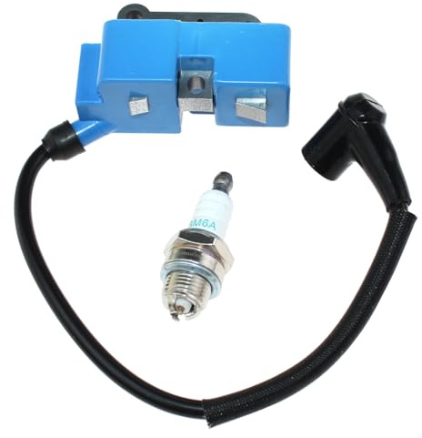 ICOOYO tändspole för Husqvarna 334T 335XPT 336 338XPT 339XP 339XPT 340 340E 345 345E 346XP 350 351 353 357 357XP 359 4555 45 E 460 461