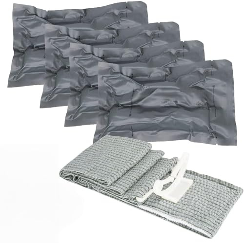 8 stycken israeliska bandage, 6 tum elastiska bandage, traumabandage, nödtryckbandage, taktiska tryckbandage, nödbandage för vandring och camping