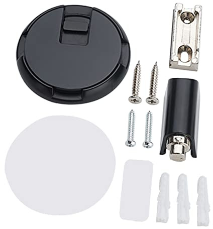 NUOBESTY Tope De Puerta Ajustable Ventosa Tope De Puerta De Aleación De Zinc Invisible para Suelo Resistente Al Viento para Dormitorio o Pasillo