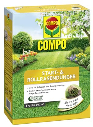 COMPO Start-Rasen Langzeit-Dünger 3 kg für 100 m²
