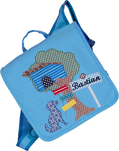 crepes suzette Kindergartentasche, Kindergartenrucksack, Tasche mit Namen, Kindergartentasche mit Namen, Namenstasche, Baumhaus