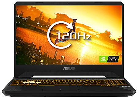 Asus TUF FX505DV 15.6 FHD 120Hz Thin Bezel Gaming Laptop (AMD R7-3750H, NVIDIA GeForce RTX 2060 6GB, 512GB PCI-e SSD, 16 GB RAM, Windows-10)