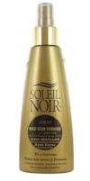 Soleil Noir - Huile Sèche Ultra-Bronzante Vitaminée sans Filtre - Peaux Très Mates et Bronzées - Actifs Anti-Âge et Vitamines - Fabrication Française - Flacon Pompe, 150 ml