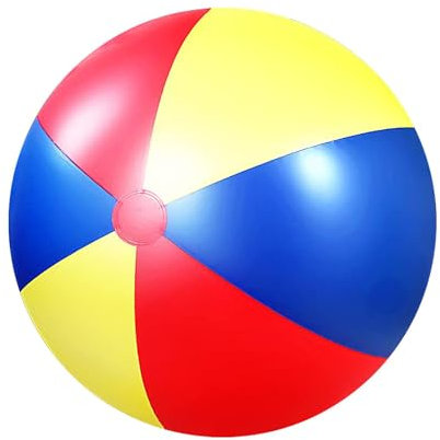 Aufblasbarer Wasserball – Wasserball, große aufblasbare Poolbälle | Regenbogen-aufblasbares Spielzeug für den Pool, Party-Strandspielzeug, Geburtstagsparty-Bälle, Gefälligkeiten im Sommer, Wasserspiel
