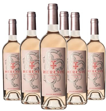 Gérard Bertrand Hérésie vin rosé Corbières 2024 Lot 6 Bouteilles 75cl