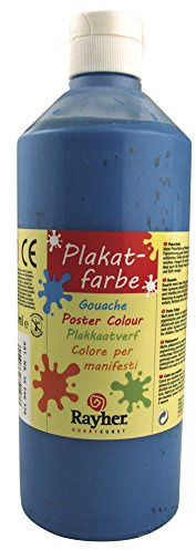 RAYHER 38566102 plakatfärg, flaska 500 ml