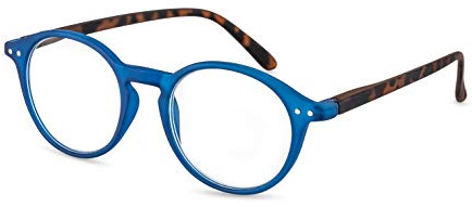 FILTRAL Runde Lesebrille im Retro Design/Moderne Unisex Lesehilfe für Damen & Herren