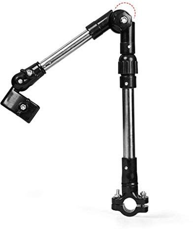 U/D 360 Degree Rotatable Bike Umbrella Holder Adjustable Golf Buggy Cart Sunshade Umbrella Support Stand Swivel Mount Bracket