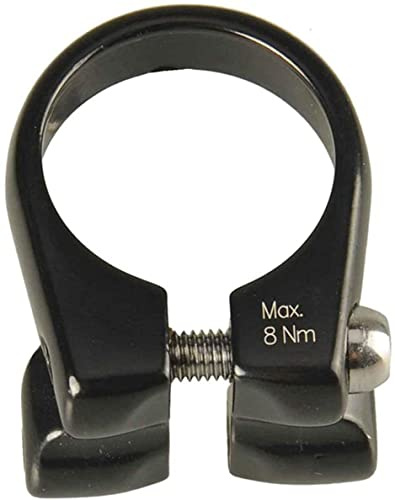 WLKY MTB Fahrrad Gepäckträger Sattelklemme Sitzregal Adapter Regale Anschluss für XTC Mountainbike | Anwendbar auf 30,8/30,9/31,6 mm Sitzpfosten