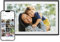 Skylight Digital Photo Frame - WiFi Enabled with Load from Phone Capability, Touch Screen Digital Picture Frame Display - Customizable Gift for Friends and Family - 15 Inch Black