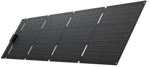 EcoFlow 60 W tragbares und klappbares Solarpanel | 25% hocheffiziente N-Typ-Solarzellen, wasser- und staubdicht gemäß IP65, geeignet für Camping, Rucksäcke, SUVs und Minivans