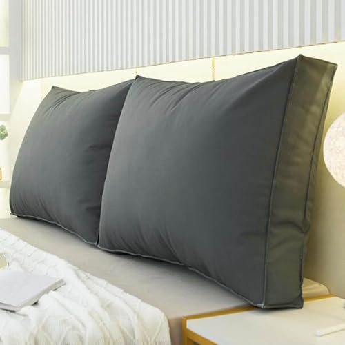 Hoowarm Rückenstützkissen Großes Rückenkissen Bett Weich Lesekissen und Rückenteil Kissen für Bett und Couch Rückenpolster Abnehmbar Outdoor Bank Lendenkissen Bürostuhl Kissen(B,70x50cm/27x19in(1pc))