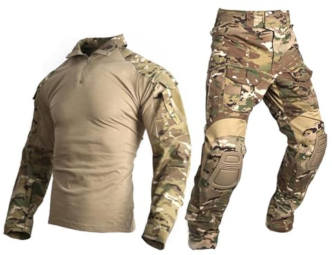 paintball-utrustning män militär airsoft Combat bdu uniform Gen3 taktisk uniform multicam MC flerfärgad M