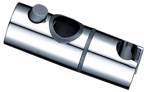 Yiyida Handbrause Halterung Wandstange Duschstange Schieber Gleiter Verstellbar Brausehalter ABS Chrome Fertig, 21mm Außen Durchmesser Slide Bar Dusche Halter