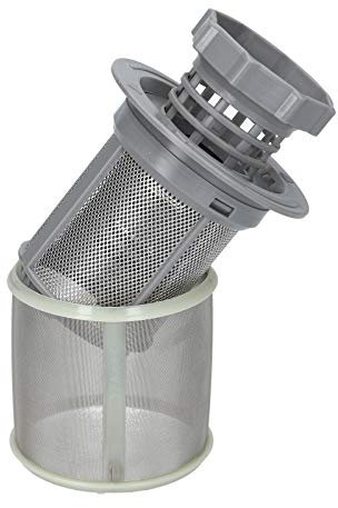 LUTH Premium Profi Parts Filtre à tamis 3 pièces pour lave-vaisselle convient pour Bosch Siemens Neff 00427903 427903 Gris