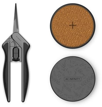 AC Infinity 16,8 cm Edelstahl-Präzisionsschere mit Reinigungsset