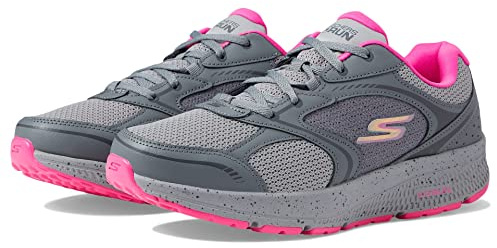 GO Run CONSISTENT - Vivid Horizon, Gray/Pink, 8