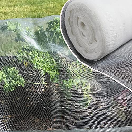 Filet Anti Insecte,9x20m Filets pour Jardin,Filet de Protection Contre Potager,Maille Fine Anti Oiseaux en Maille pour la Protection des Graines,Plantes,Fleurs,Légumes et Fruits