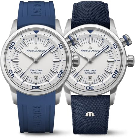 MAURICE LACROIX Pontos S Diver PT6248-SS00L-130-4 Herren Automatikuhr Mit Wechselband