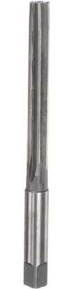 sourcing map Alesatori a mano, 11 mm H8 metrico per alesatore per metallo e legno, strumento per scanalatura dritta in acciaio ad alta velocità (HSS)