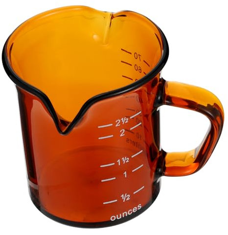 TOPBATHY misurino per tazza da latte a doppia bocca tazzine caffe tazze caffe tazzina da espresso in bicchiere da tazzine da espresso bicchiere da casa tazza di Italiano