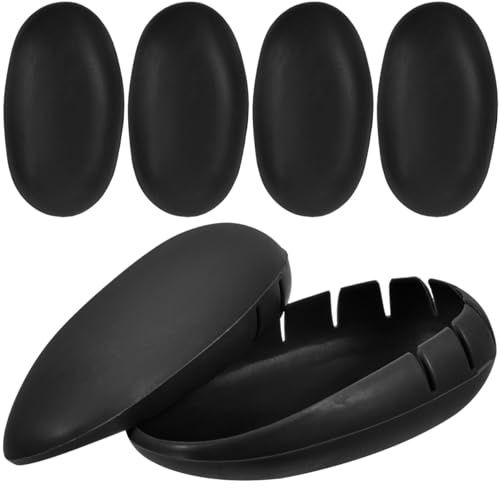 Healeved 3 Pairs Ear Covers for Hair Dye Ear Protector for Hair Dryer Ear Shower Caps Ear Shield Earmuffs Hair Coloring Ear Caps for Salon Barber Home Hair Dye Bathing