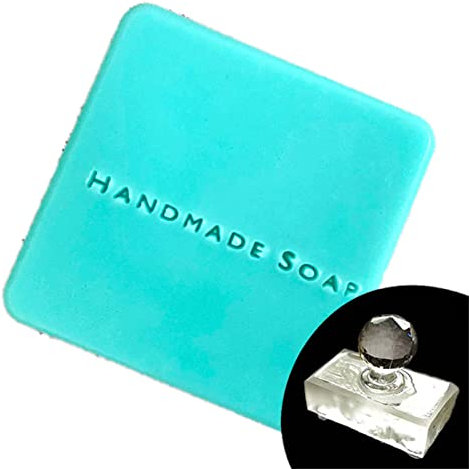 MOONDAME Sapone fatto a mano Parole Timbro Personalizzato Sapone Sigillo Timbro Handmade Sapone