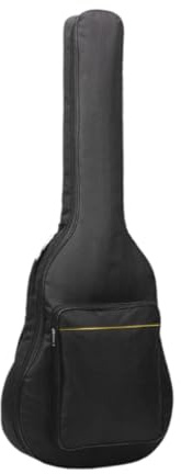 Amagogo Gitarrentasche, gepolstert, leichter, gepolsterter Handkoffer mit doppelten Schultergurten, Tragetasche, Gitarrenkoffer für 36 Zoll Gitarre