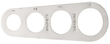 PRETYZOOM 4agujeros Medidor De Espaguetis De Práctico Herramienta De Cocina Para Servir y Controlar Porciones