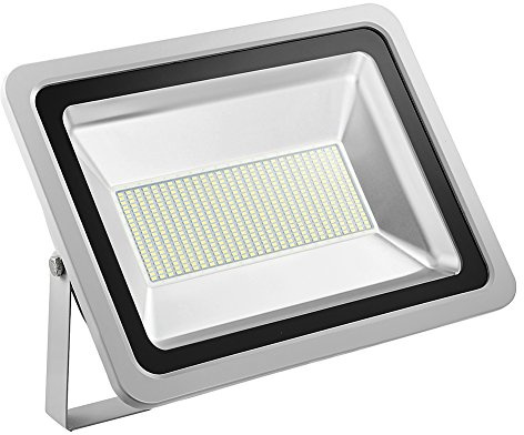 Proiettore LED super luminoso da 300 W, IP65, impermeabile, luce di sicurezza per esterni, luce bianca fredda, ideale per lavori all'aperto, illuminazione di inondazioni e spot ad alta efficienza