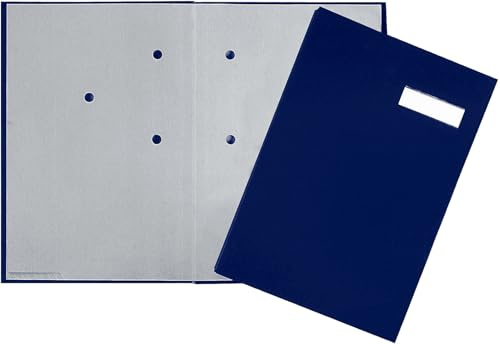 Pagna Unterschriftsmappe 20 Fächer Eco blau